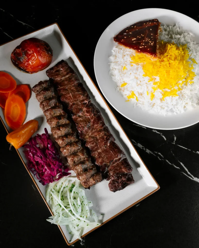 Meigoo Polow, riz persan aux crevettes